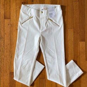 H&M size 7-8 youth cream jeggings